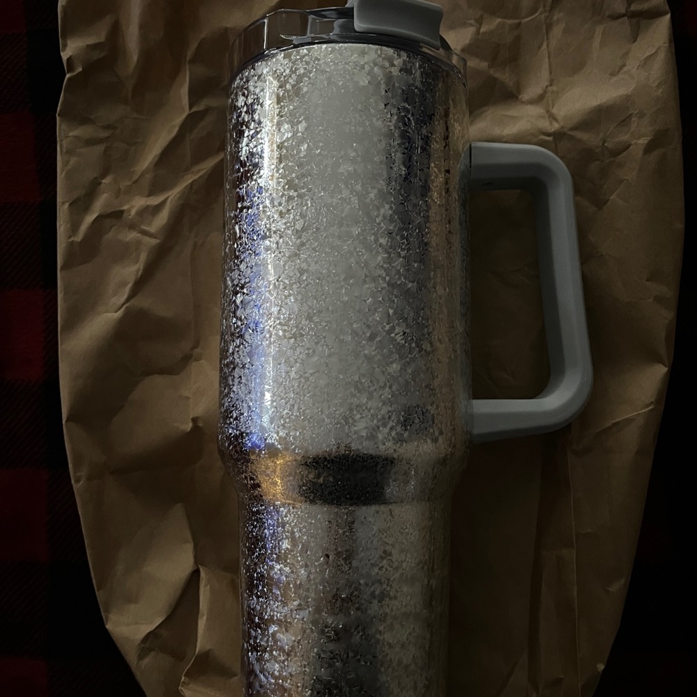 Silver Insulated Travel Mug